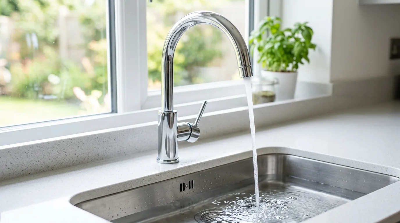 Local Plumbing Master Pros same day plumber fixing a faucet in Appleton, WI