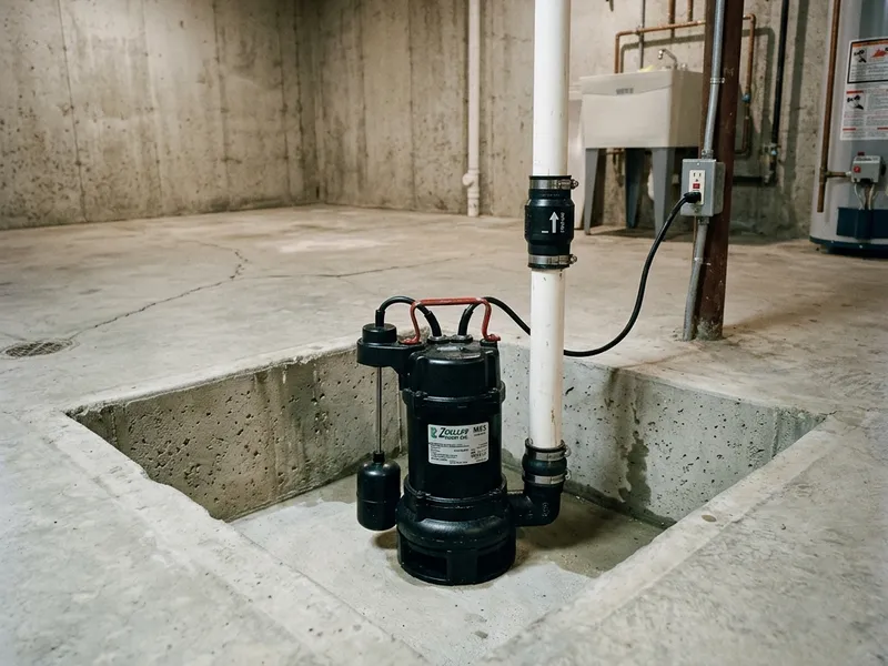 Sump Pump Installation Plumber in Appleton, WI